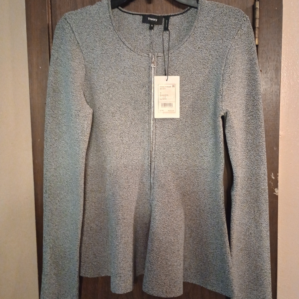 Theory Peplum Long Sleeve Top (NEW!!)